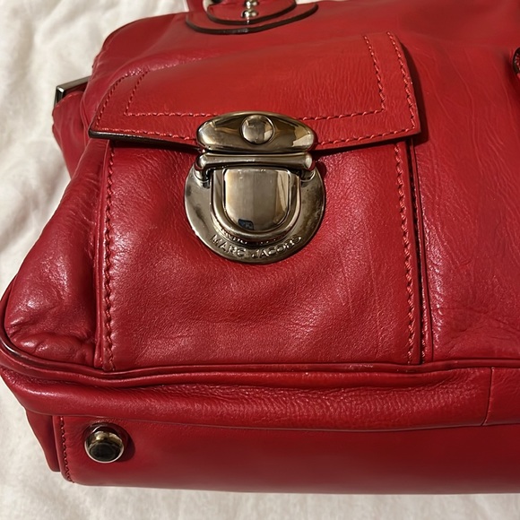 Vintage Marc Jacobs Blake Bag in Red - Picture 8 of 10